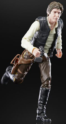 Figurine Star Wars Black Series Han Solo (Yan Solo) – 40e Anniversaire, Neuve