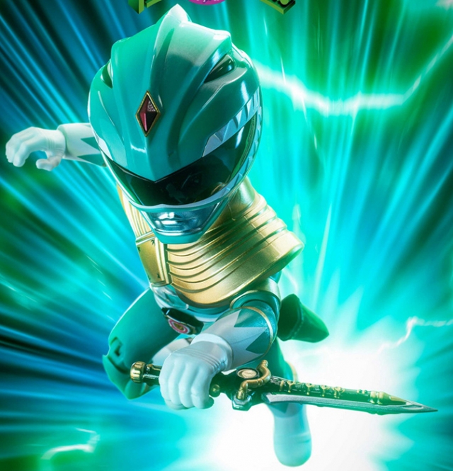 Green Ranger Action.Q Mighty Morphin Power Rangers Innovation Point