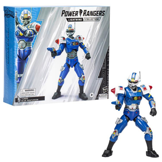 Hasbro Power Rangers Lightning Turbo Blue Senturion Deluxe 6-Inch Action Figure - F82055X00 | Acquisti Online su