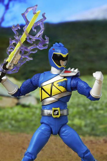 Blue Ranger 6-inch Scale Lightning Collection | Power Rangers Dino ...