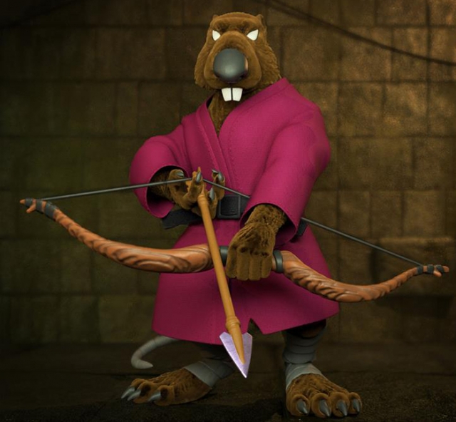 Splinter (Flocked) 7-inch Scale | Teenage Mutant Ninja Turtles ...