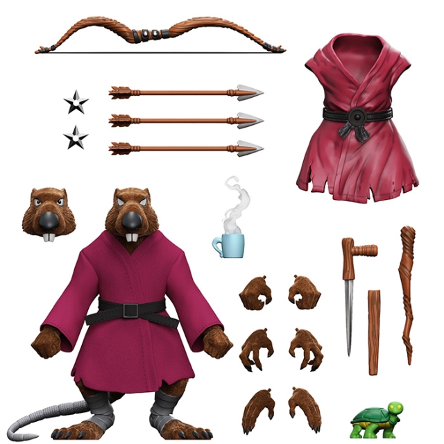 Splinter (Flocked) 7-inch Scale | Teenage Mutant Ninja Turtles ...