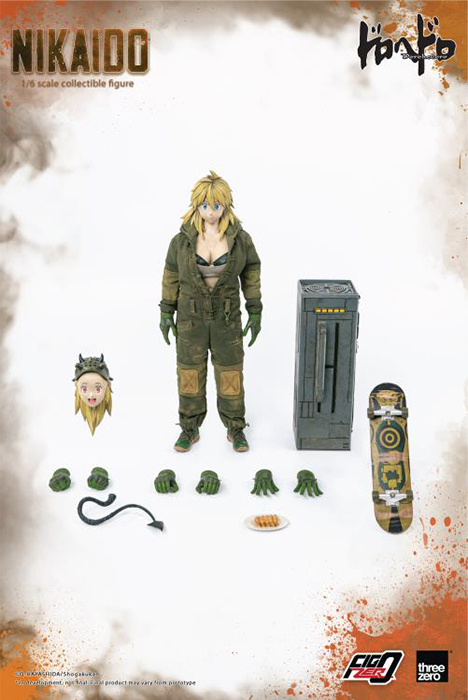 threezero dorohedoro フィギュア 未開封　冊子付き Threezero Figzero Dorohedoro Nikaido 1/6 Action Figure New