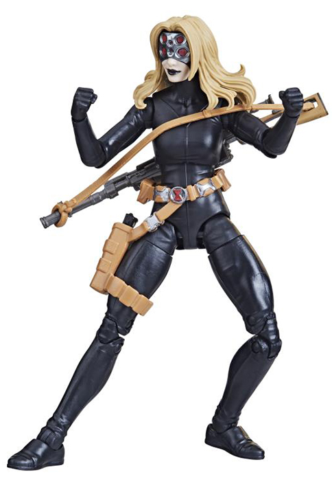 Yelena Belova Black Widow Puff Adder BAF | The Avengers (Classic Comic) | Marvel Legends