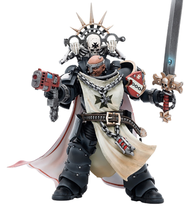 Black Templars Marshal Baldeckrath 1/18 Scale | Warhammer 40K | Joy Toy 