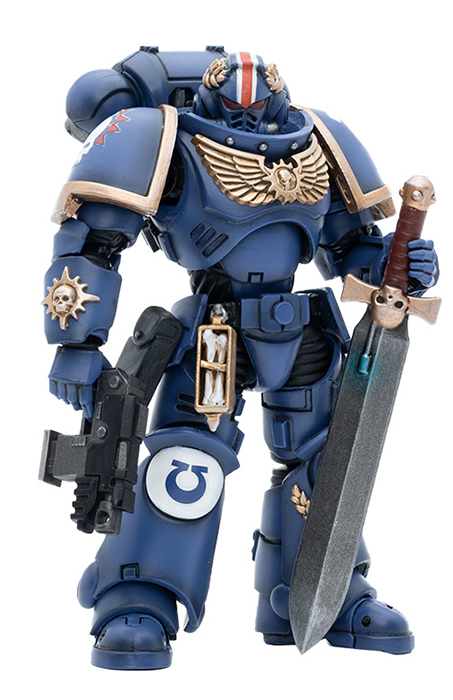 Ultramarines Primaris Lieutenant Argaranthe 1/18 Scale | Warhammer 40K | Joy Toy