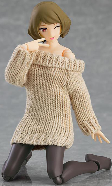 Figurine Figma 574 Female Body (Chiaki) – Robe Pull-off, Neuve, Max Factory