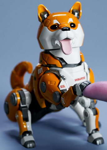 Shiba System 001 Sasa | Cyber Pet | HeatBoys