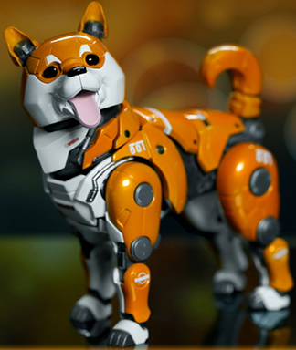 Shiba System 001 Sasa | Cyber Pet | HeatBoys