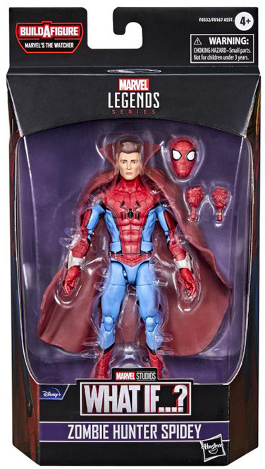 Hunter Spidey Marvel's The Watcher BAF | What If? | Marvel Legends