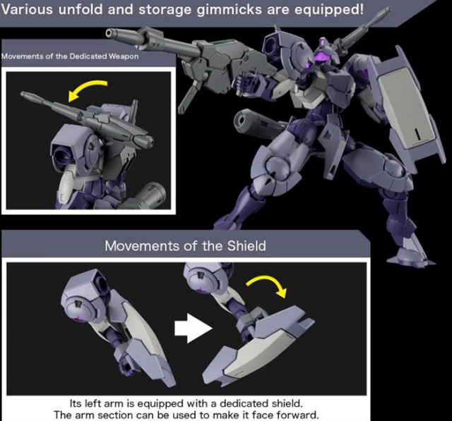 BANDAI] MÔ HÌNH HG 016 1/144 HEINDREE HGTWFM ĐỒ CHƠI LẮP RÁP GUNDAM
