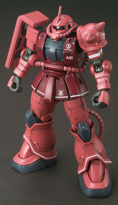 MS-06S Zaku II Char Red Comet Version 1:144 Scale High Grade Model
