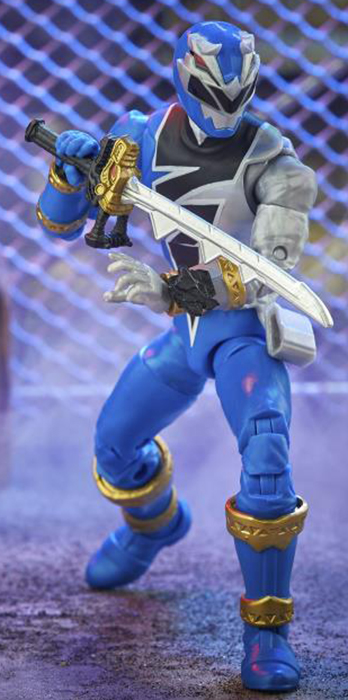 Blue Ranger 6-inch Scale Lightning Collection | Power Rangers Dino Fury ...