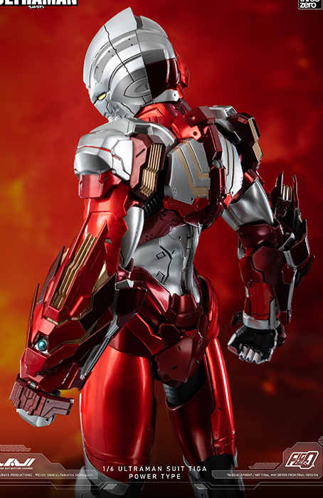 Ultraman Suit Tiga Power Type 1/6 Scale FigZero | Ultraman | threezero