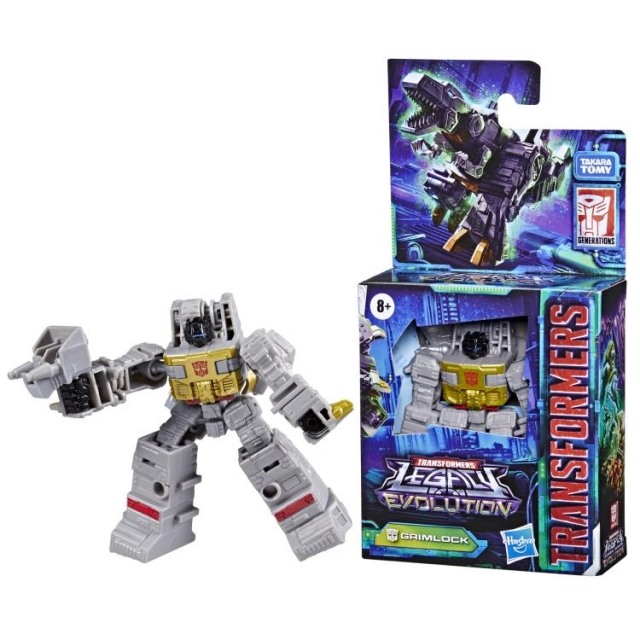 Transformers Legacy Evolution Core Grimlock, 3.5-inch, Action