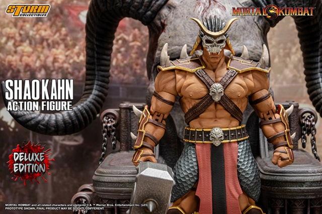 Shao Kahn Deluxe Version 1:12 Scale | Mortal Kombat | Storm