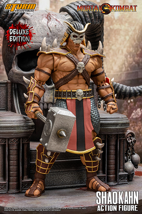Shao Kahn Deluxe Version 1:12 Scale | Mortal Kombat | Storm