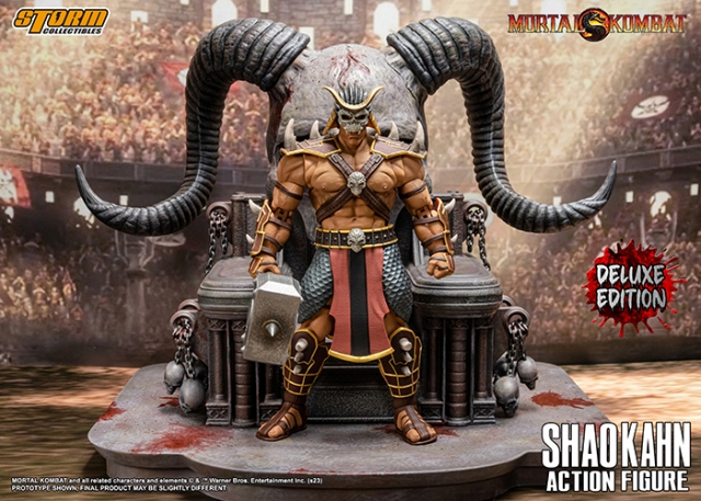 Storm Collectiblesモータルコンバット1/12シャオ・カーンDX Shao Kahn Deluxe Version 1:12 Scale | Mortal Kombat | Storm