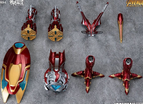 Iron Man Mark 50 Deluxe Edition 1/9 Scale Model Kit Avengers