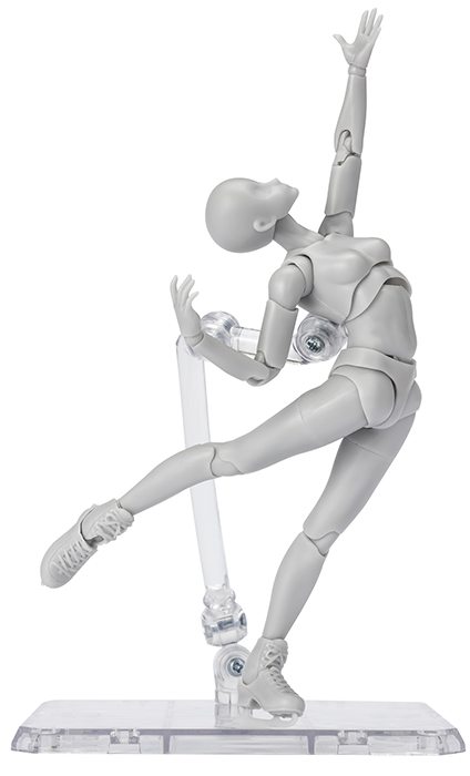 Body-chan Sports Edition DX Set Gray Color Version S.H.Figuarts | Bandai Spirits