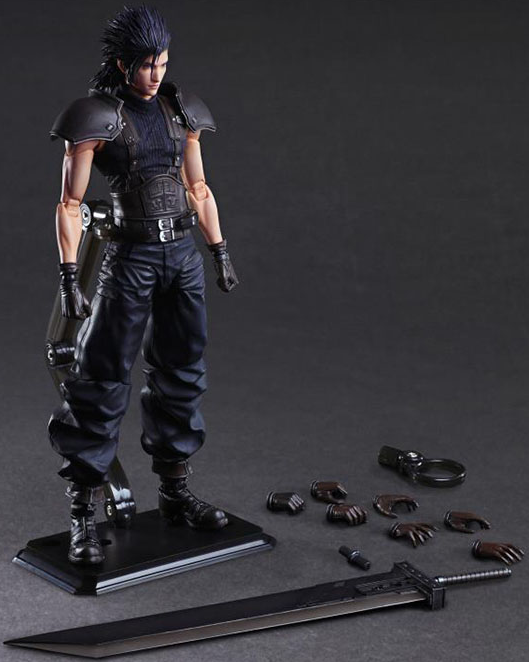 Square-Enix Final Fantasy VII Crisis Core Reunion – Action Figure Play Arts Kai Zack Fair Soldier 1st Class 27 Cm - 4