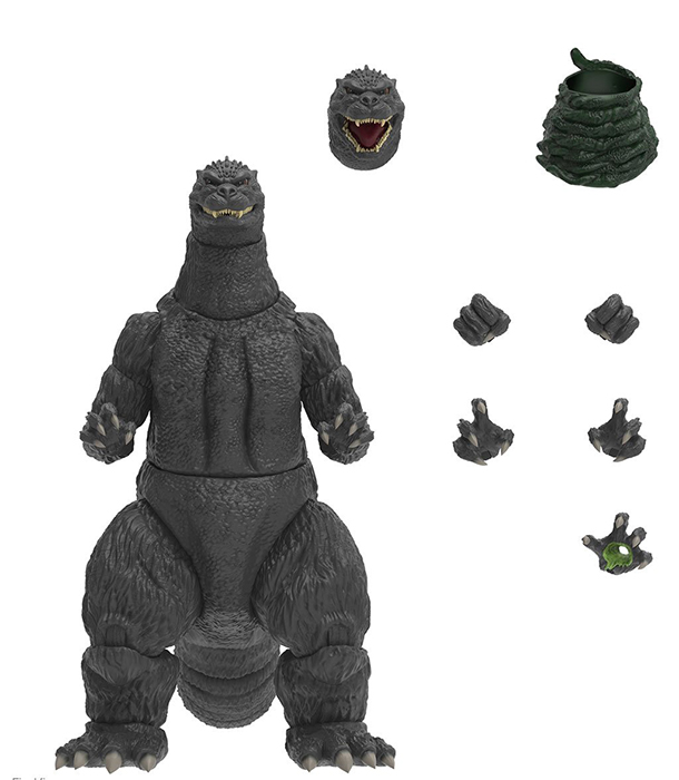 Godzilla 8-inch Scale | Godzilla 1989 Vs Biollante Ultimates | Super7