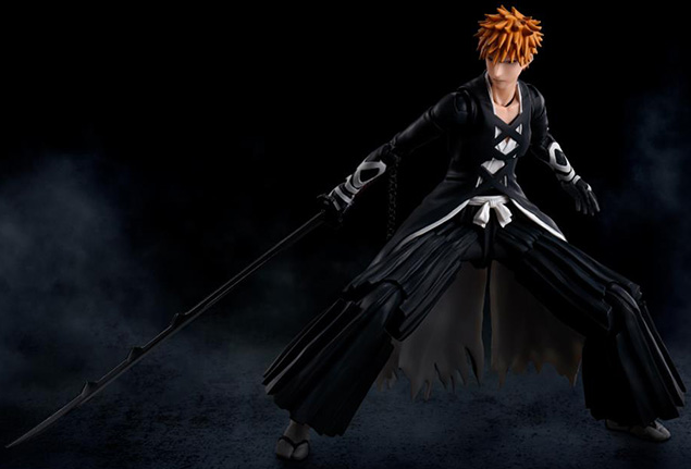 Répica A Escala 1:1 De Tensa Zangetsu De Bleach – Espada De 121 Cm Con Efectos De Sonido Y Vibración Por Voz, Incluye Pedestal, Pilas AAA No Incluidas