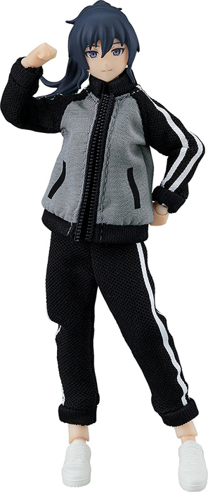 No.601 Makoto (Female Body) with Tracksuit and Tracksuit Skirt Outfit figma | Max Factory