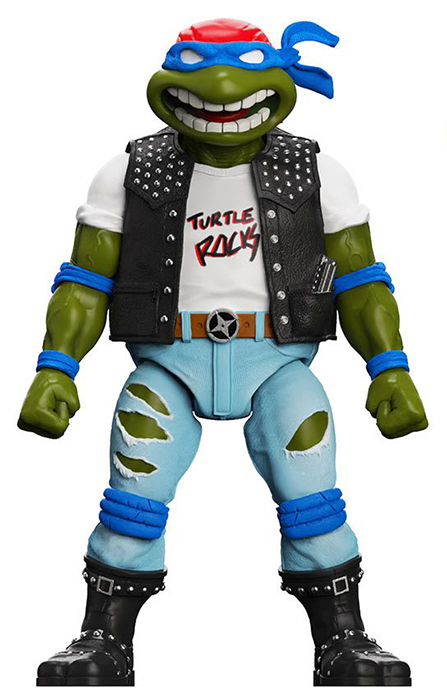 Classic Rocker Leo 7-inch Scale | Teenage Mutant Ninja Turtles Ultimates | Super7