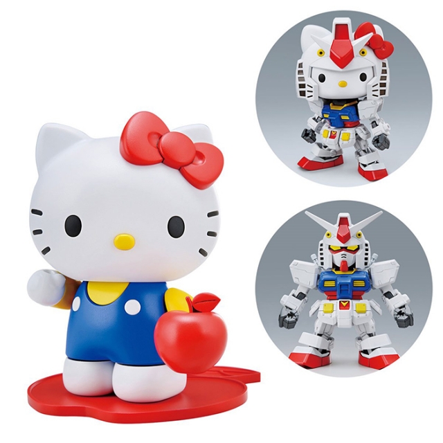 Mô hình lắp ráp HELLO KITTY/RX-78-2 GUNDAM [SD EX-STANDARD] Bandai