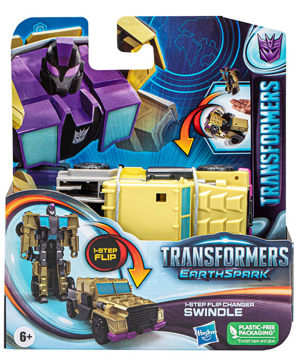 1 Step Flip Swindle Transformers Earthspark