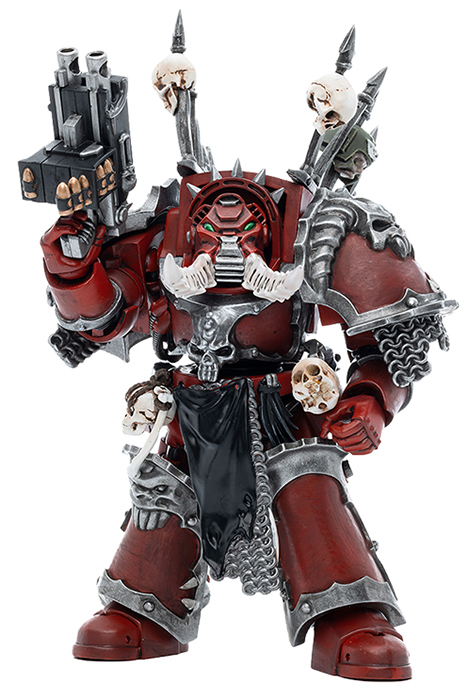 Chaos Space Marines Word Bearers Chaos Terminator Garchak Vash 1/18 Scale | Warhammer 40K | Joy Toy 