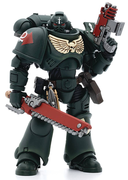 Dark Angels Intercessors Sergeant Rakiel 1/18 Scale | Warhammer 40K | Joy Toy