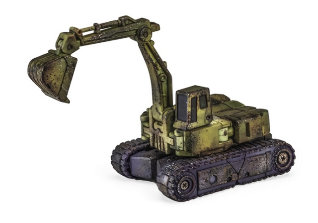 H34Z Hercules Battle Damaged with H25Z Herbie and H26Z