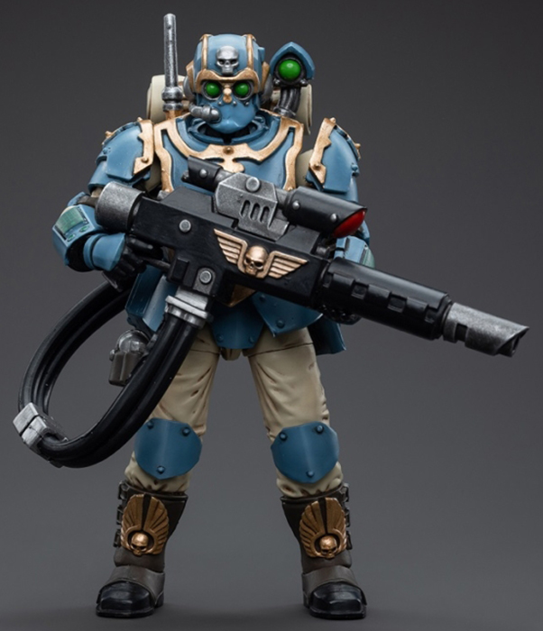 JoyToy Warhammer 40K: Astra Militarum Tempestus Scions – Plasma Gunner 55th Kappic Eagles, Action Figure 1/18 Da 12 Cm