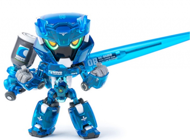 Heats Boy with Giant Airbrush Blue Version | Earnestcore Craft, Wave