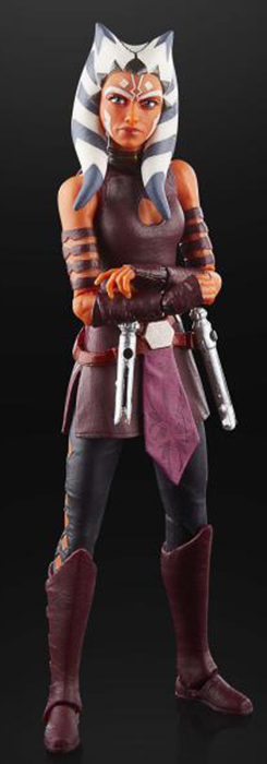 Star Wars Ahsoka Tano (padawan) (the Clone Wars) the Black Series 6 in
