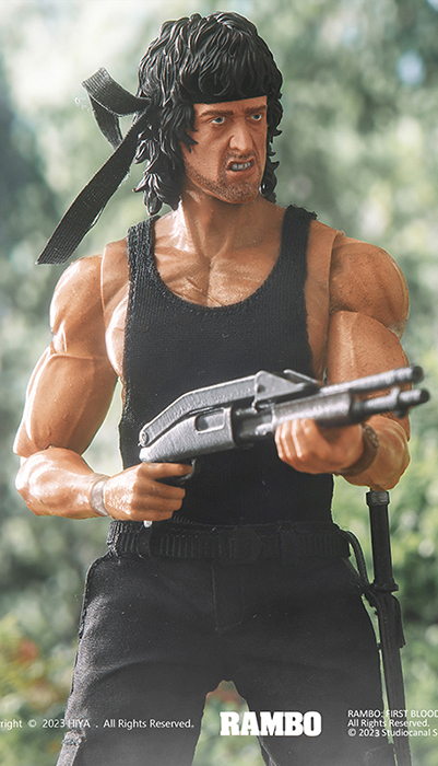John Rambo 1:12 Scale Exquisite Super | First Blood Part II