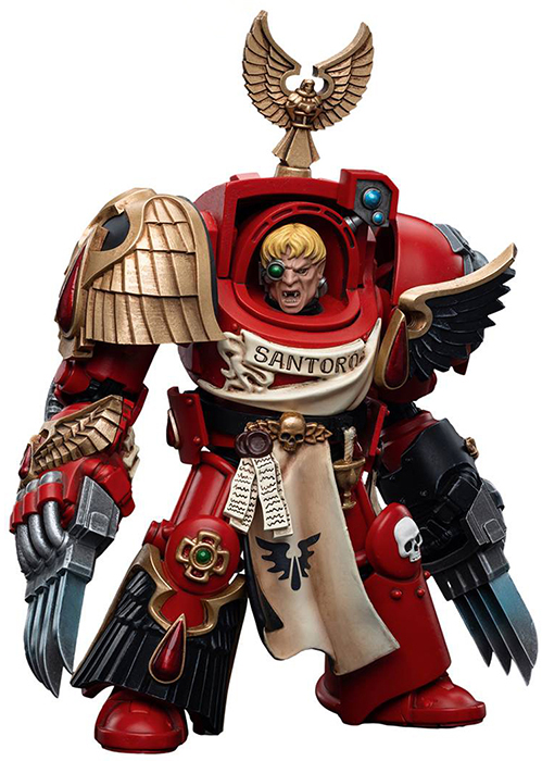 Blood Angels Assault Terminators Sergeant Santoro 1/18 Scale | Warhammer 40K | Joy Toy