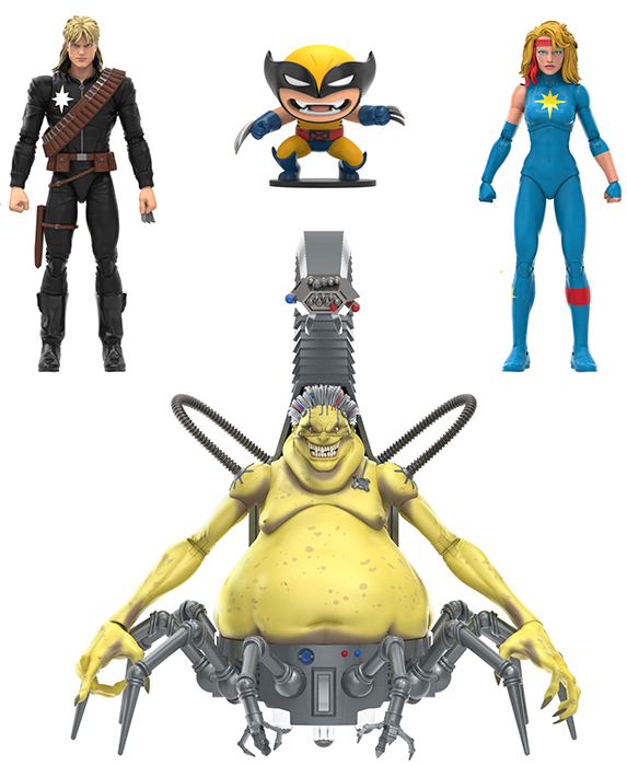 Mojoworld 6-inch Scale 4-Pack | X-Men | Marvel Legends