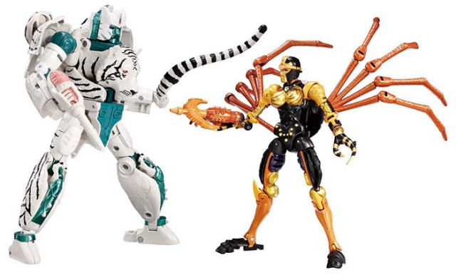 BWVS-04 Tigatron and Arachnia Two-Pack Premium Finish | Transformers: Beast Wars