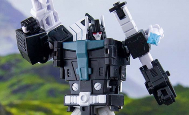 DR. WU DW-E23 Mini Magnus Tactical Commander Action Figure – 6cm ABS Robot, Series 6cm