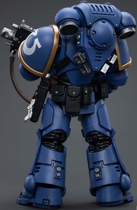 Figurine JoyToy Space Marines Ultramarines - Warhammer 40K, 1/18, Neuf