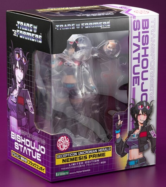 Kotobukiya Nemesis Prime Transformers Bishoujo Limited Edition statuette PVC 1/7 Figurine