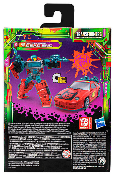 G2 Universe Dead End Deluxe Class | Transformers: Legacy