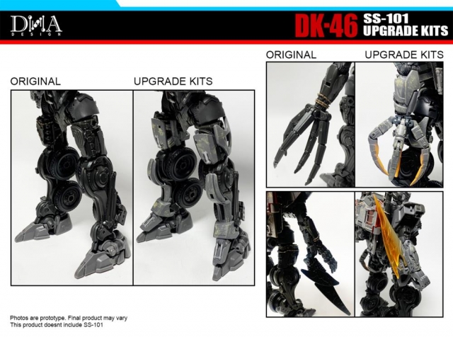 DK-46 Upgrade Kit for Transformers Studio Series SS-101
