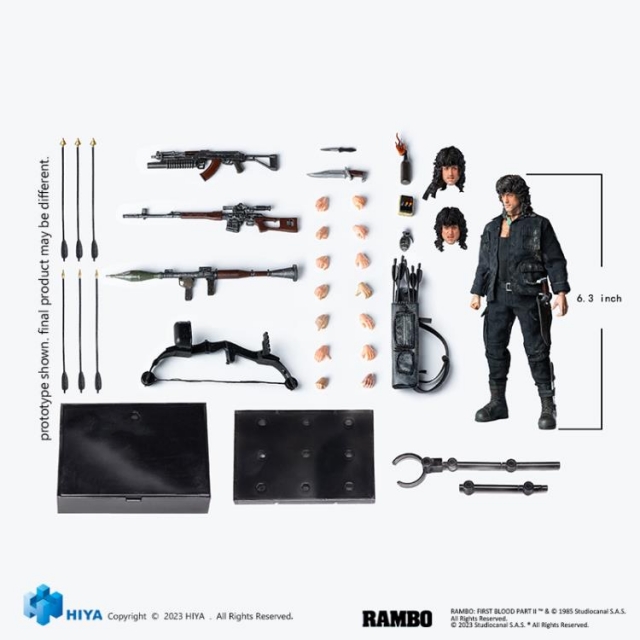 ムービー・マスターピース- John J RAMBO Amazon.co.jp: Hot Toys Rambo First Blood Part II:John J
