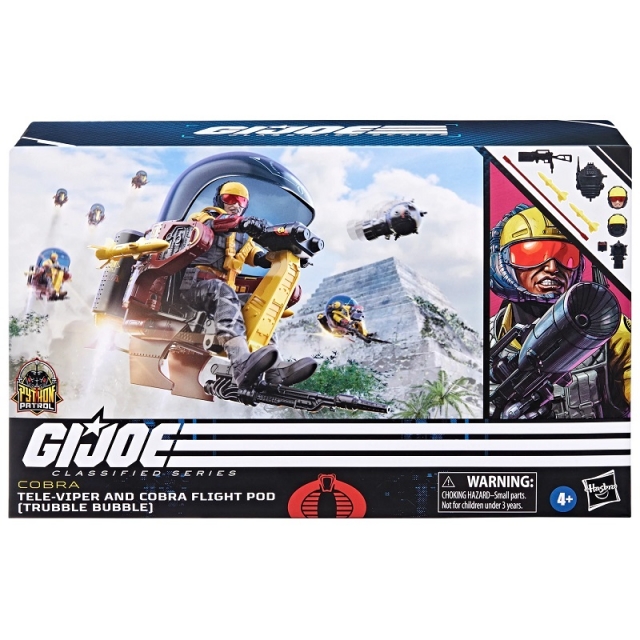 G.I.ジョー クラシファイド Tele-Viper & Flight Pod Amazon.com: G.I. Joe Classified Series Tele-Viper & Cobra