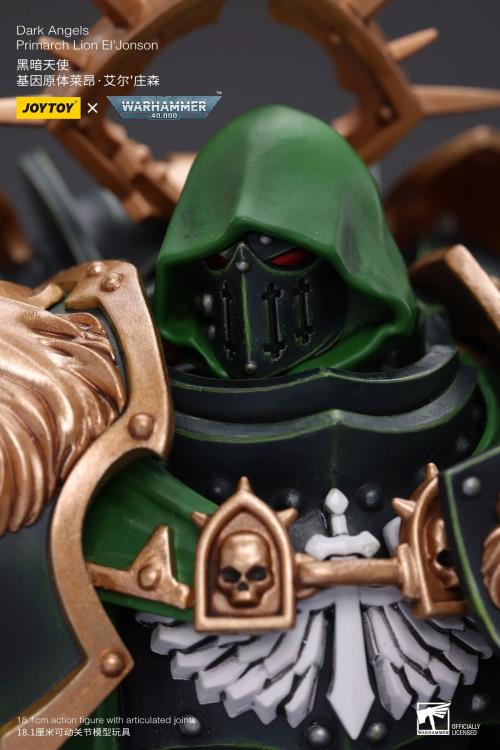 Action Figure Warhammer 40K Joytoy 1/18 | Lion El'Jonson Primarch | 18 Cm | Collezione Dark Angels