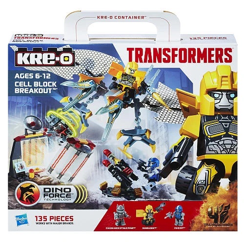 KRE-O トランスフォーマー セット Transformers Kre-O 122 Pieces Lego Style Action Figure
